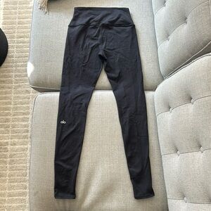 Alo High-Waisted Long Black Leggings